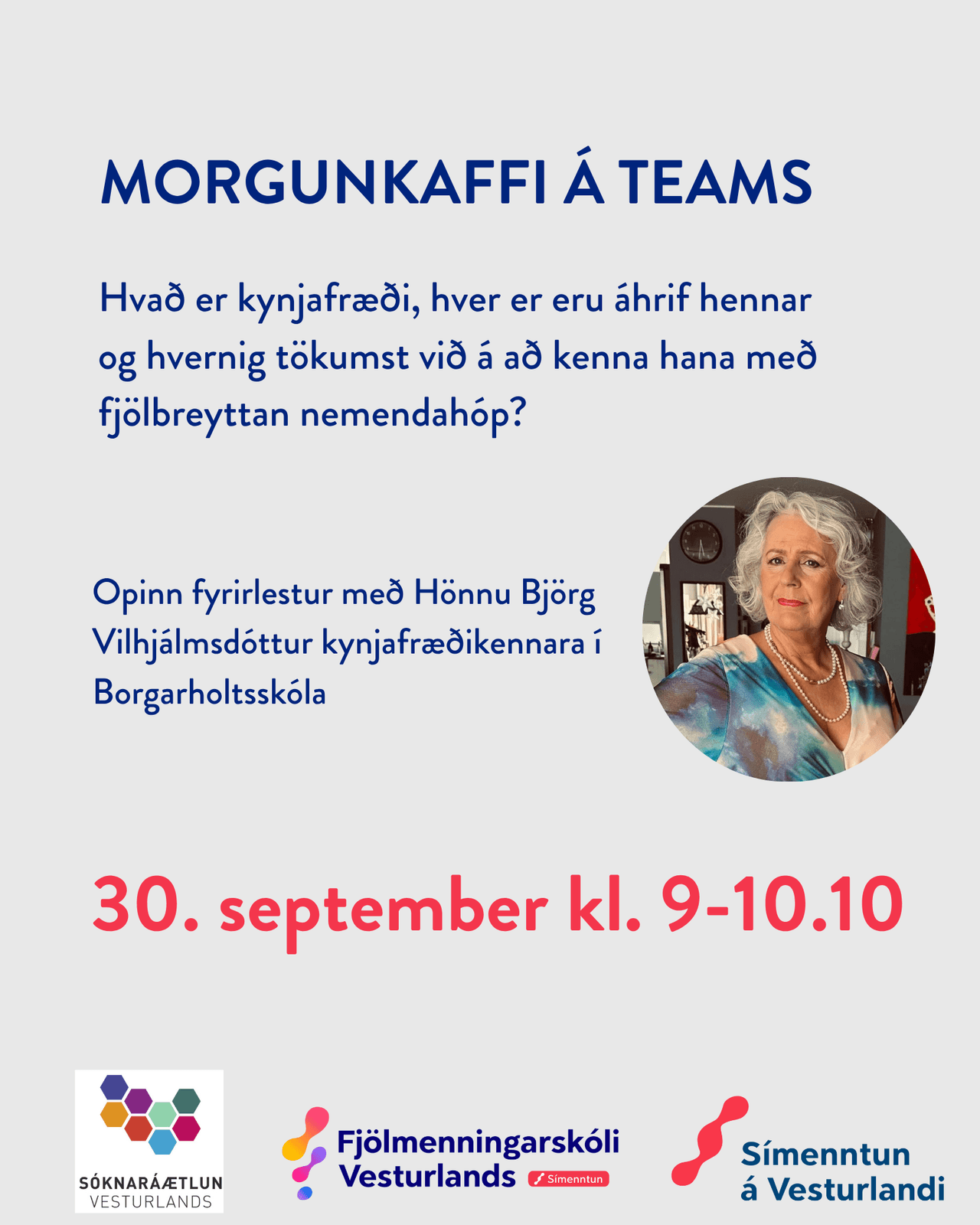 Morgunkaffi á TEAMS: